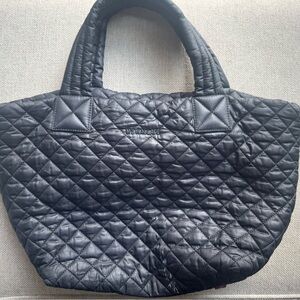 MZ Wallace Black Quilted Tote